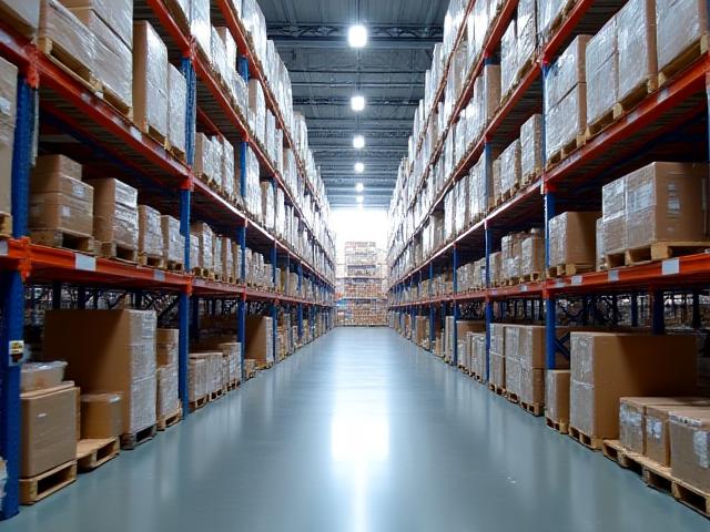 Consumer goods warehouse