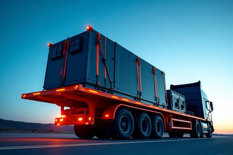 Specialized flatbed transport